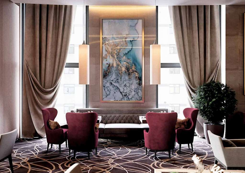 Doubletree By Hilton Almaty Hotel Restaurant billede